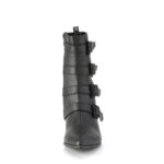 Warlock-110-C Black Vegan Leather Demonia - Image 3