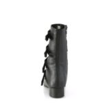 Warlock-110-C Black Vegan Leather Demonia - Image 5