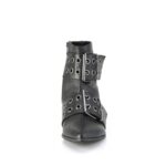 Warlock-55 Demonia Black Vegan Leather - Image 3