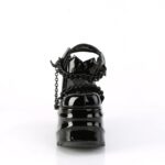 Wave-20 Black Patent Demonia - Image 3