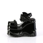 Wave-20 Black Patent Demonia - Image 4