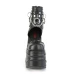 Wave-22 Black Vegan Leather Demonia - Image 3