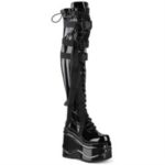 Wave-315 Demonia Black Stretch Patent - Image 6